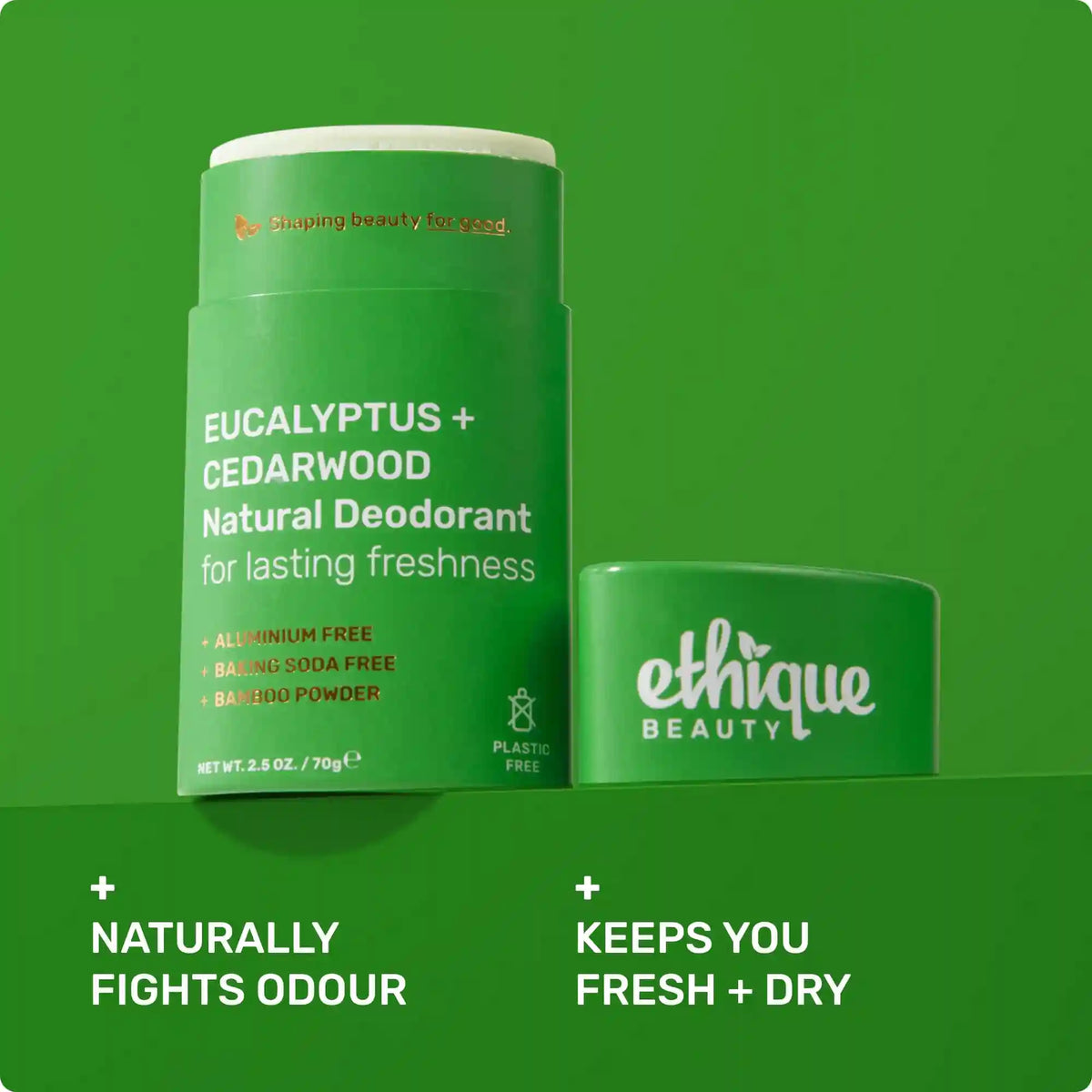 EUCALYPTUS + CEDARWOOD Natural Deodorant
